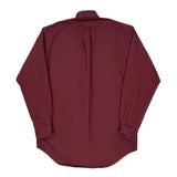 Blake Ralph Lauren Shirt - Small Burgundy Cotton