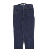 LEVI'S 721 Womens Jeans Blue Slim Skinny Denim W26 L30 Stretch Cotton Blend