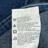 Dickies Overalls - 36W 30L Blue Cotton