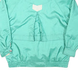 CYCLONE Womens Blue Green Zip Jacket M Polyester Blend Casual Lightweight