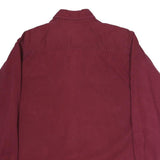 BOSTON TRADERS Mens Maroon Cotton Shirt M Button-Down Collar Long Sleeve Casual