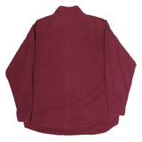 BOSTON TRADERS Mens Maroon Cotton Shirt M Button-Down Collar Long Sleeve Casual