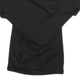 PAUL SMITH Womens Black Basic Short Sleeve Cowl Neck Top M Elegant Comfort