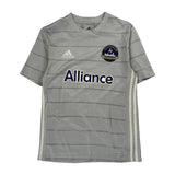 13-14 Years Alliance Cincinnati Adidas Football Shirt - Large Grey Polyester