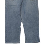 DICKIES Mens Regular Blue Jeans Denim Rinse W40 L27 Classic Zip Closure