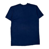 Puerto Rico Hanes Single Stitch T-Shirt - Large Blue Cotton Blend