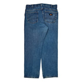 Dickies Jeans - 36W 30L Blue Cotton