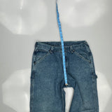 Carhartt Carpenter Jeans - 33W 34L Blue Denim