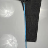 Laguna Beach Contrast Stitch Jeans - 38W 25L Gray Cotton