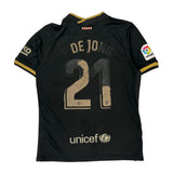 Fc Barcelona Nike Football Shirt - Medium Black Polyester