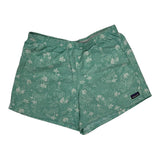 Patagonia Floral Shorts - 30W 5L Green Polyester