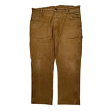 Carhartt Carpenter Pants - 38W 28L Brown Cotton