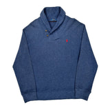 Polo By Ralph Lauren Sweater - 2XL Blue Cotton