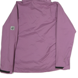 JACK WOLFSKIN Womens Purple Jacket M Polyester Outdoor Zip Hooded Plain
