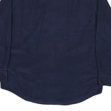 CLUB ROOM Mens Navy Blue Shirt L Button-Down Collar Long Sleeve Cotton Blend
