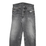LEVI'S Mens Regular Fit Black Denim Jeans Cotton Blend W30 L30 Classic Style