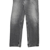 LEVI'S Mens Regular Fit Black Denim Jeans Cotton Blend W30 L30 Classic Style