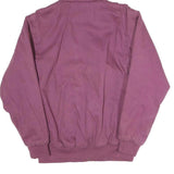 WFS Womens Purple Cotton Hooded Zip Jacket M Casual Classic Plain Outdoor