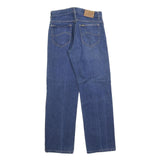 LEE Womens Regular Fit Straight Leg Denim Blue Cotton Blend Zip W28 L29 Classic