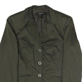 ESCADA Womens Black Jacket XS Polyester Blend Classic Button Closure Formal