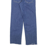 H&M Womens Blue Regular Straight Denim Light W27 L25 Zip Cotton Blend Jeans