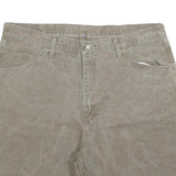 WRANGLER Mens Shorts Beige Casual Plain XL W38 Cotton Comfort Summer