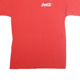 EVERYTHING COCA COLA Mens Red Graphic T-Shirt M Short Sleeve Crew Neck Coca-Cola