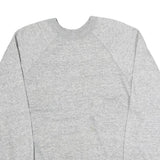 TULTEX Womens Grey Sweatshirt Crew Neck 3XL Cotton Blend Casual Pullover