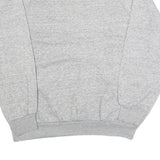 TULTEX Womens Grey Sweatshirt Crew Neck 3XL Cotton Blend Casual Pullover
