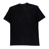Dickies Collarless Shirt - Large Black Cotton