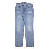 LEVI'S 514 Mens Jeans Blue Classic Straight Denim Medium W36 L34 Zip Cotton