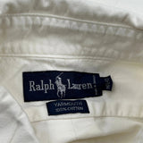 Ralph Lauren Shirt - Large Cream Cotton