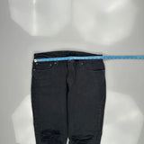 511 Levis Jeans - 35W 30L Black Cotton