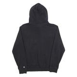 CHAMPION Mens Black Hoodie S Classic Pullover Cotton Blend Sport Casual