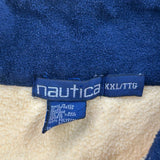 Made In USA Nautica Spellout Fleece - 2XL Black Polyester