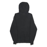 ELLESSE Mens Black Hoodie S Cotton Blend Pullover Hooded Sweatshirt Logo