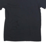NIKE Mens Black Air Graphic T-Shirt L Short Sleeve Crew Neck Cotton Blend