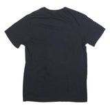 NIKE Mens Black Air Graphic T-Shirt L Short Sleeve Crew Neck Cotton Blend