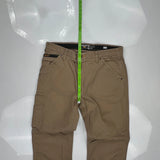 Unbranded Cargo Trousers - 38W 32L Brown Cotton