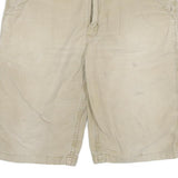 CARHARTT Mens Shorts Beige Relaxed Fit 2XL W36 Workwear Cotton Blend