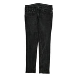 True Religion Skinny Jeans - 35W 31L Black Cotton Blend