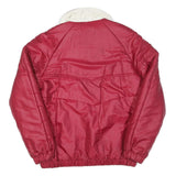 CV CHARLES VOGELE Womens Red Polyester Blend Classic Zip Jacket L Padded Plain