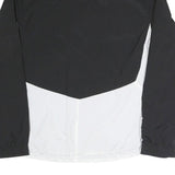 PUMA Mens Black & White Triathlon Lightweight Jacket L Polyester Blend Zip