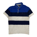 Tommy Hilfiger Slim Fit Polo Shirt - XL Blue Cotton