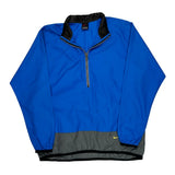 Nike Windbreaker - Large Gray Polyester