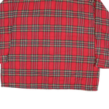 FALCON BAY Mens Red Check Shirt XL Button Front Casual Outdoors