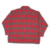 FALCON BAY Mens Red Check Shirt XL Button Front Casual Outdoors