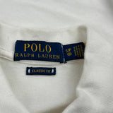 Age 8-9 Polo By Ralph Lauren Polo Shirt - Small White Cotton