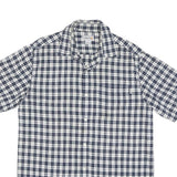 CARHARTT Mens Blue & White Check Shirt L Cotton Blend Casual Workwear Relaxed