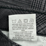 Wrangler Checked Cargo Shorts - 34W 9L Grey Cotton